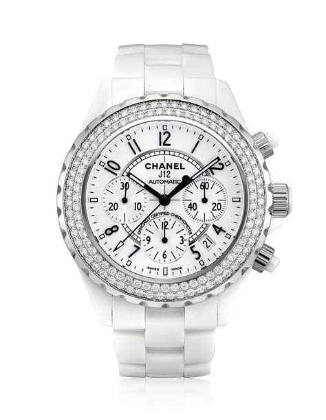 chanel j12 365 white|Chanel j12 white with diamonds.